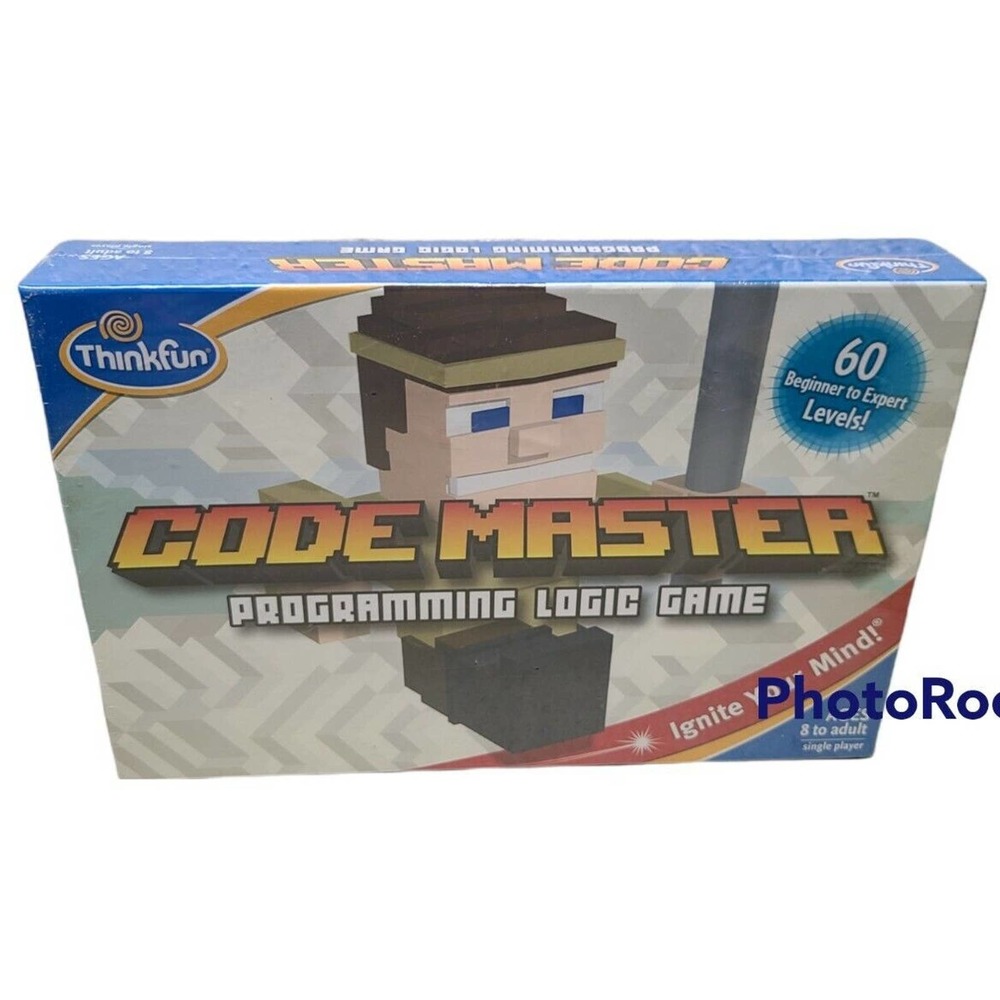 Thinkfun Code Master Programming Logic Minecraft Board Game Brand New Sealed